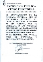 Censo Electoral 150
