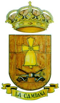antiguo escudo la campana